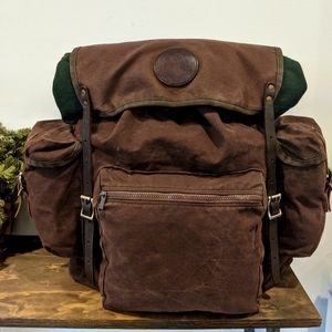 Duluth Pack Wanderer Rucksack Backpack Brown Bushcraft Canvas bag